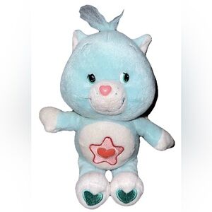 CARE BEAR COUSINS 2004 PLAY ALONG PLUSH - PROUD HEART CAT W/ VHS